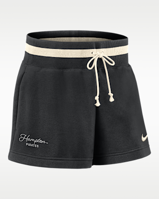 Женские шорты Nike Phoenix Fleece College (Hampton University) Mid-Rise 4" Shorts