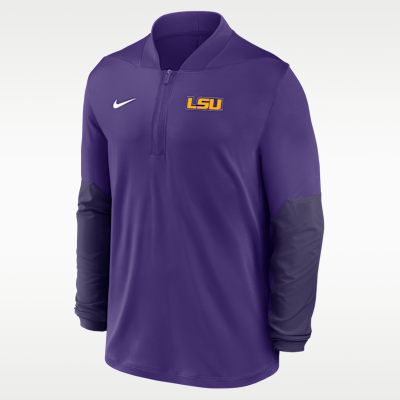 LSU Men's Nike Dri-FIT College 1/2-Zip Top