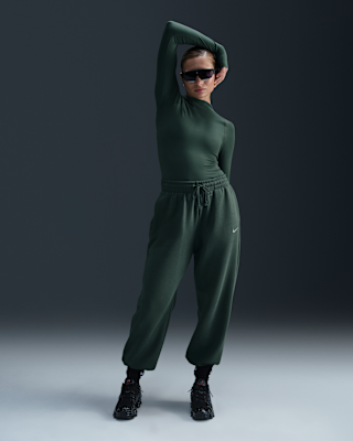 Женские  Nike Sportswear Phoenix Fleece High-Waisted Oversized Sweatpants