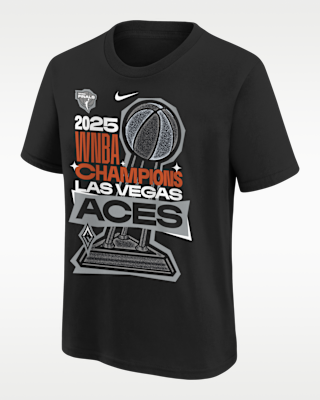 Детская футболка Las Vegas Aces Big Kids Nike WNBA Locker Rom