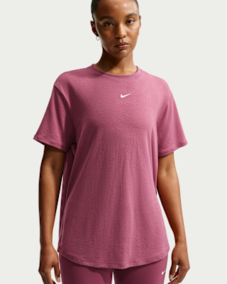 Женские шорты Nike One Relaxed Dri-FIT Short-Sleeve Top