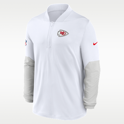Kansas City Chiefs Feel The Pressure Men's Nike Dri-FIT NFL 1/2-Zip Top
