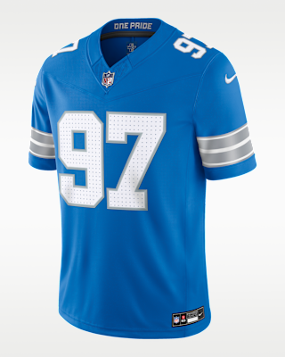 Мужские джерси Aidan Hutchinson Detroit Lions Nike Dri-FIT NFL Limited Jersey