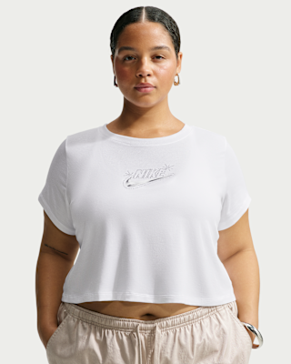 Женская футболка Nike Sportswear Chill Knit Slim Cropped