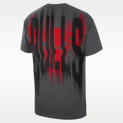 Nike Chicago Bulls Nike Erkek Basketbol Maç Öncesi Tişörtü