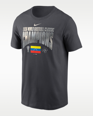 Мужская футболка Venezuela National Baseball Team 2026 World Baseball Classic Champions Locker Room Nike
