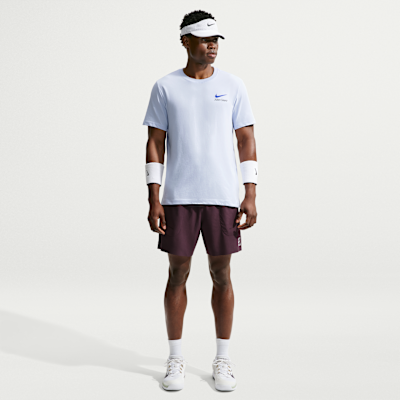NikeCourt Dri-FIT Erkek Tenis Tişörtü görsel 4