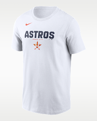 Мужская футболка Houston Astros Bold Team Name Nike MLB