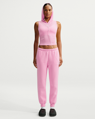 Женские спортивные штаны Nike Studio Fleece Medium Weight Mid-Rise Joggers