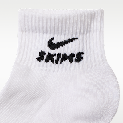 NikeSKIMS Dri-FIT Quarter Çoraplar (3 Çift) görsel 2