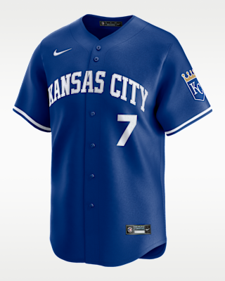 Мужские джерси Bobby Witt Jr. Kansas City Royals Nike Dri-FIT ADV MLB Limited Jersey