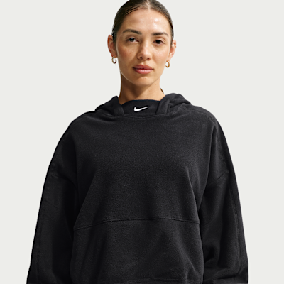 Nike One Therma-FIT Bol Kesimli Kapüşonlu Kadın Sweatshirt'ü