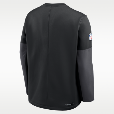 Playera de manga larga Nike Therma-FIT de la NFL para hombre Arizona Cardinals Scripted To Win Sideline Coach