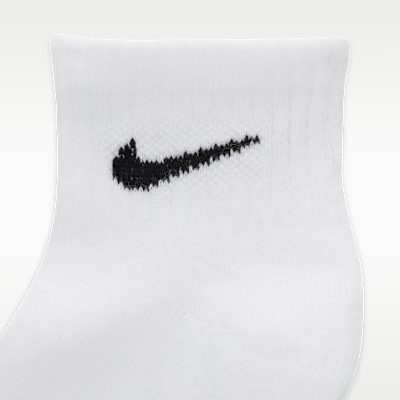 Nike Toddler Swoosh Ankle Gripper Socks (3-Pairs)