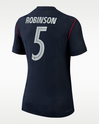 Женские джерси Antonee Robinson USMNT 2026 Match Away Nike Aero-FIT Soccer Jersey