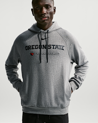 Мужское худи Oregon State Beavers Nike NCAA Basketball Coaches' Pullover Hoodie для баскетбола