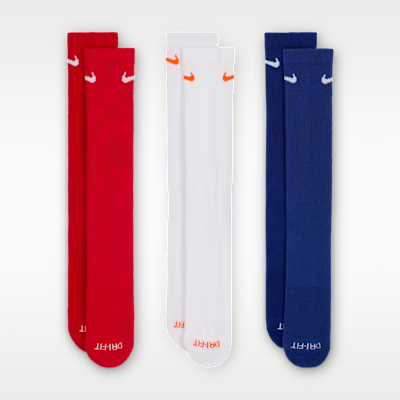 Nike Everyday Plus Cushioned Training Crew Socks (3 Pairs)