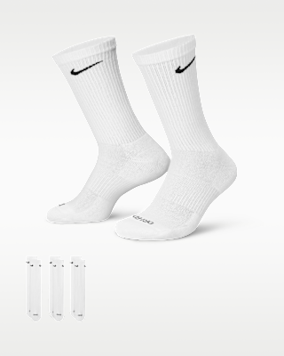 Unisex носки Nike Everyday Plus Cushioned Training Crew Socks (3 Pairs) для тренировок