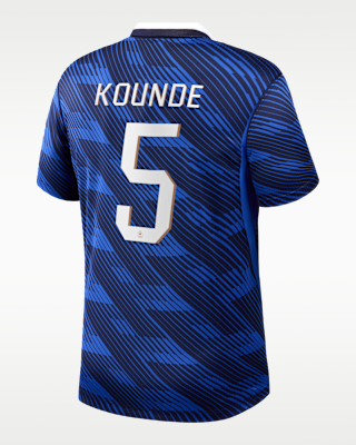 Мужские джерси Jules Koundé France National Team 2026 Stadium Home Nike Dri-FIT Soccer Jersey
