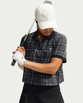 Женские  Nike Fairway Fresh Dri-FIT Tartan Golf Polo