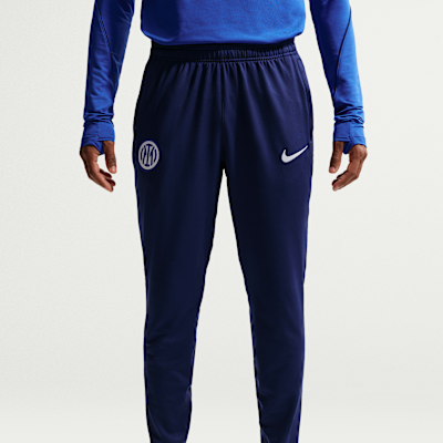 Nike Inter Milan Strike Nike Dri-FIT Örgü Erkek Futbol Eşofman Altı görsel 2