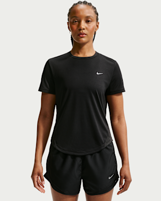 Женские шорты Nike Tempo Dri-FIT Short-Sleeve Top для бега