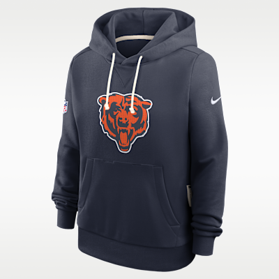 Chicago Bears Sideline Women's Nike Dri-FIT NFL Pullover Hoodie