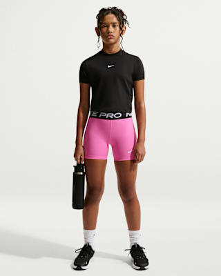 Детские шорты Nike Pro Girls' Dri-FIT 3" Shorts