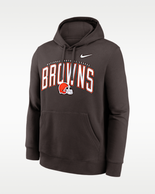 Мужское худи Cleveland Browns Club Nike NFL Pullover Hoodie