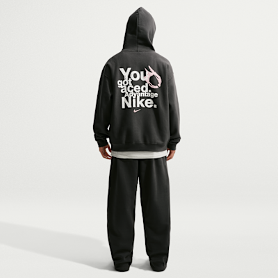 Nike Solo Swoosh Fleece Erkek Kapüşonlu Üst görsel 5