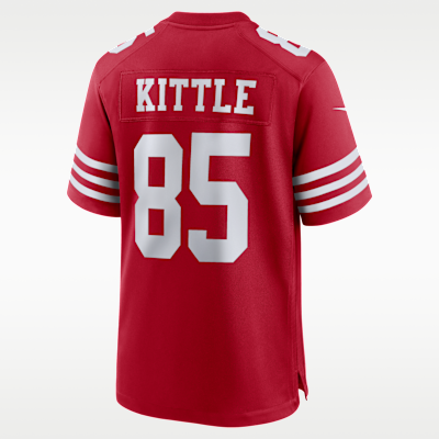 Jersey de fútbol americano Game para hombre NFL San Francisco 49ers (George Kittle)