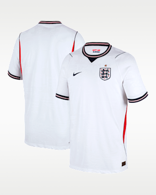 Детские джерси England 2026 Match Home Big Kids' Nike Aero-FIT Soccer Authentic Jersey