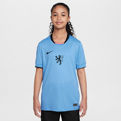 Netherlands 2025 Stadium Away (Women's Team) Big Kids' Nike Dri-FIT Soccer Replica Jersey