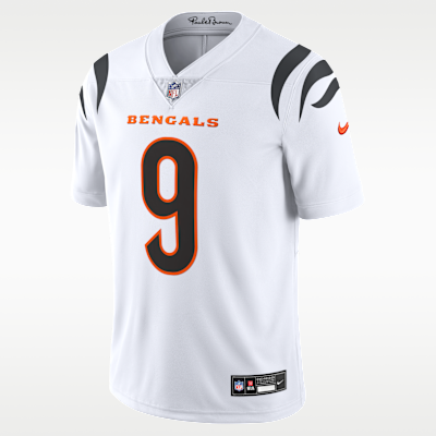 Jersey de fútbol americano Nike Dri-FIT de la NFL Limited para hombre Joe Burrow Cincinnati Bengals