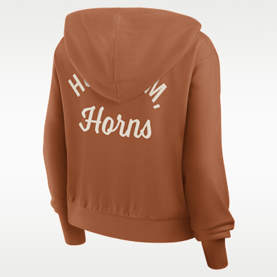 Texas Mantra Women's Nike College Full-Zip Hoodie