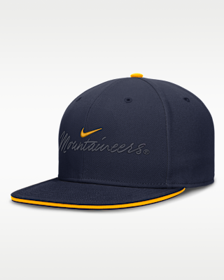 Мужская кепка West Virginia Pro Nike Dri-FIT College Fitted Hat