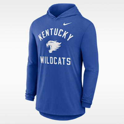 Kentucky Campus Arch Men's Nike Dri-FIT College Long-Sleeve Hooded T-Shirt
