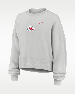 Женские Kansas City Chiefs Primetime Phoenix Nike NFL Oversized Pullover Crew
