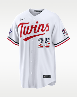 Мужские джерси Byron Buxton Minnesota Twins 2026 All-Star Game Nike MLB Stadium Jersey