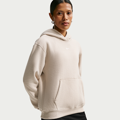 Nike Studio Fleece Orta Kalınlıkta Kapüşonlu Kadın Sweatshirt'ü