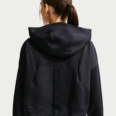 Nike Pro Therma-FIT Fleece Kadın Kapüşonlu Üstü görsel 2