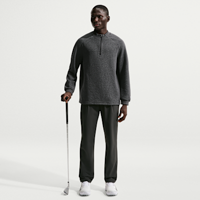 Nike Par Therma-FIT Yarım Fermuarlı Erkek Golf Üstü görsel 4