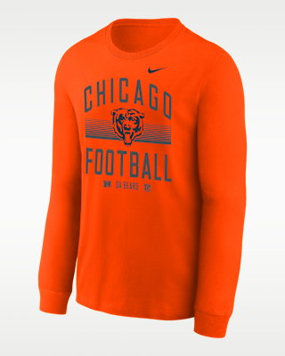 Детская футболка Chicago Bears Hometown Big Kids' Nike NFL Long-Sleeve