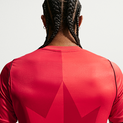 Nike Kanada 2026 Stadyum İç Saha Nike Dri-FIT Erkek Futbol Taraftar Forması görsel 2
