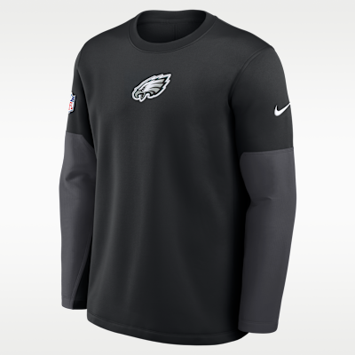 Philadelphia Eagles Scripted To Win Sideline Coach Men's Nike Therma-FIT NFL Long-Sleeve T-Shirt