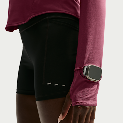 Nike Swift Dri-FIT UV Çeyrek Fermuarlı Kadın Koşu Üstü görsel 6