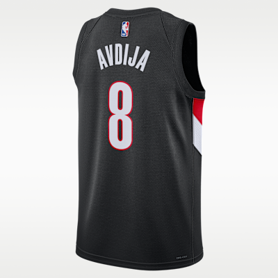 Deni Avdija Portland Trail Blazers Icon Edition Men's Nike Dri-FIT NBA Swingman Jersey