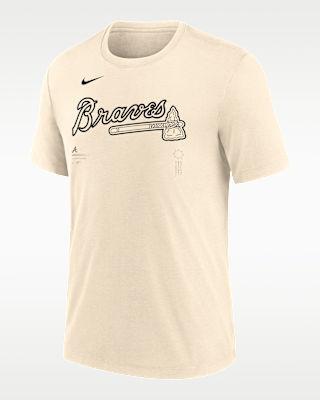 Мужская футболка Atlanta Braves Wordmark Nike MLB