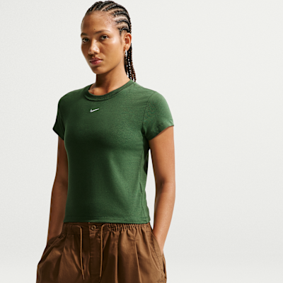 Nike Sportswear Chill Knit Kadın Tişörtü görsel 3