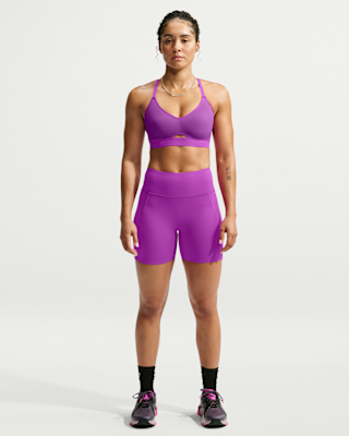 Женские шорты Nike Universa High-Waisted 5" Biker Shorts with No Front Seam